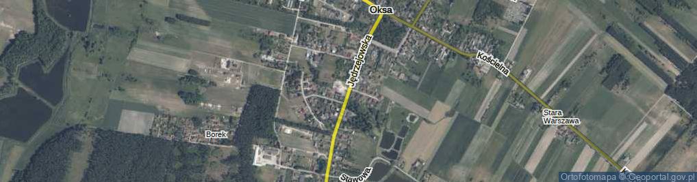 Zdjęcie satelitarne Jędrzejowska ul.