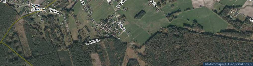 Zdjęcie satelitarne Jelenia ul.