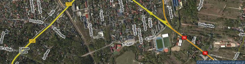 Zdjęcie satelitarne Jerozolimska ul.