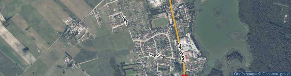 Zdjęcie satelitarne Jesionowa ul.