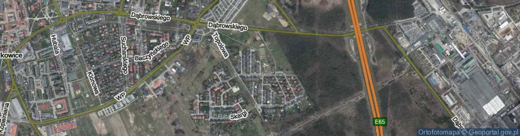 Zdjęcie satelitarne Jesionowa ul.