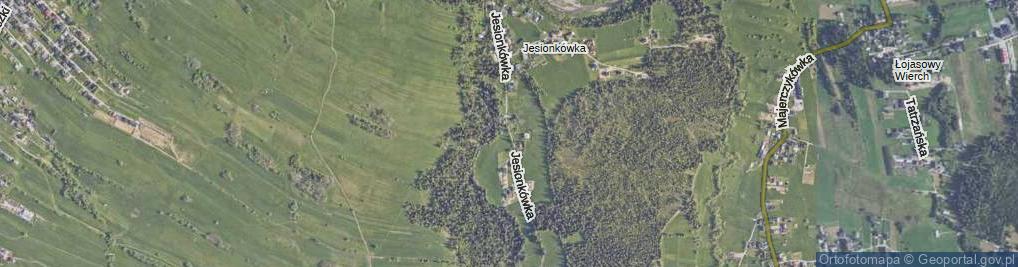 Zdjęcie satelitarne Jesionkówka ul.