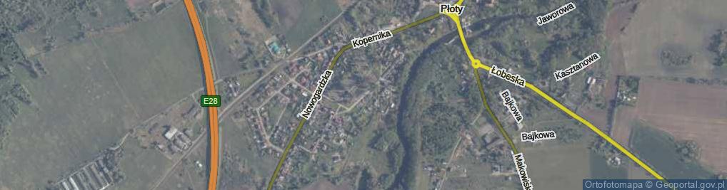 Zdjęcie satelitarne Jesionowa ul.