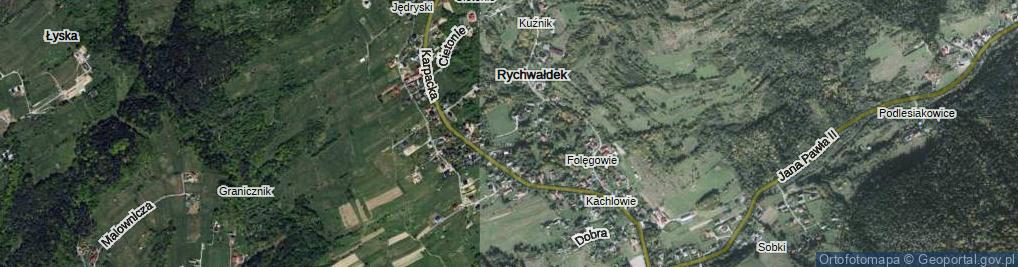 Zdjęcie satelitarne Jędryski ul.