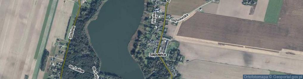 Zdjęcie satelitarne Jeziorna ul.