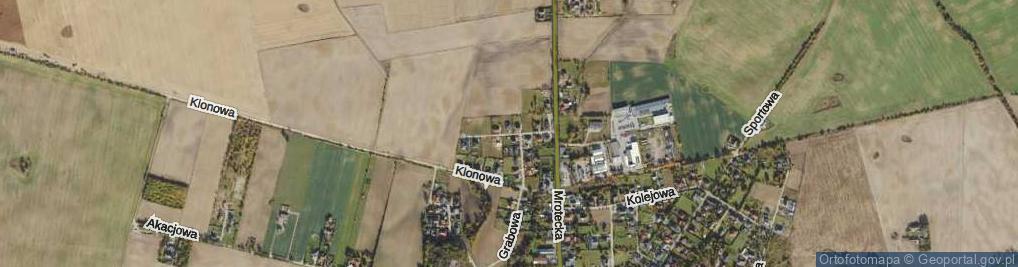 Zdjęcie satelitarne Jesionowa ul.