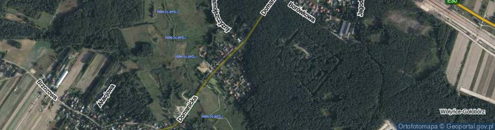 Zdjęcie satelitarne Jeżynowa ul.
