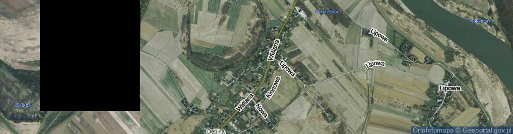 Zdjęcie satelitarne Jeziorna ul.