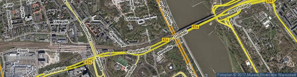 Zdjęcie satelitarne Jeziorańskiego Jana ul.