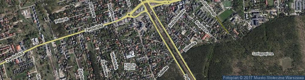 Zdjęcie satelitarne Jeżynowa ul.