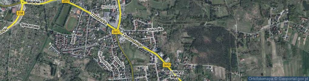 Zdjęcie satelitarne Jesionowa ul.