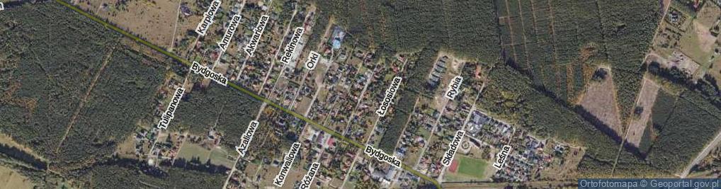 Zdjęcie satelitarne Jesiotrowa ul.
