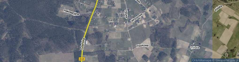 Zdjęcie satelitarne Jodłowa ul.