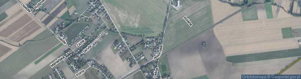 Zdjęcie satelitarne Jodełkowa ul.