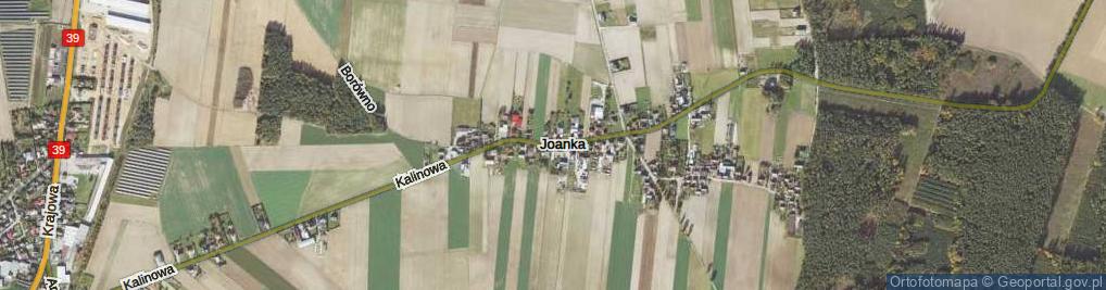Zdjęcie satelitarne Joanka ul.