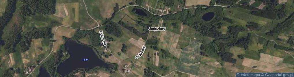 Zdjęcie satelitarne Jodoziory ul.