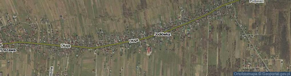Zdjęcie satelitarne Jodłówka ul.