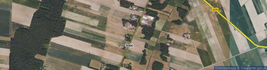 Zdjęcie satelitarne Jośki ul.