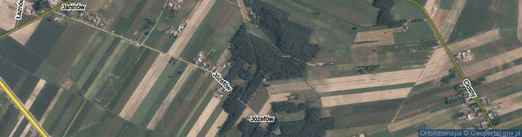 Zdjęcie satelitarne Józefów ul.