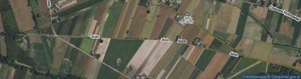 Zdjęcie satelitarne Józin ul.