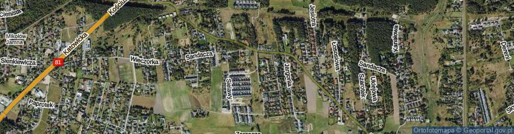 Zdjęcie satelitarne Józefa von Eichendorffa ul.