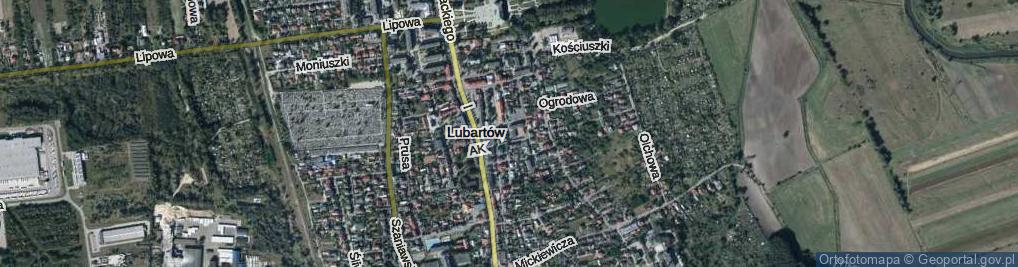 Zdjęcie satelitarne Joselewicza Berka, płk. ul.