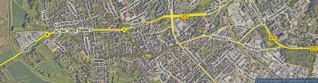 Zdjęcie satelitarne Joselewicza ul.