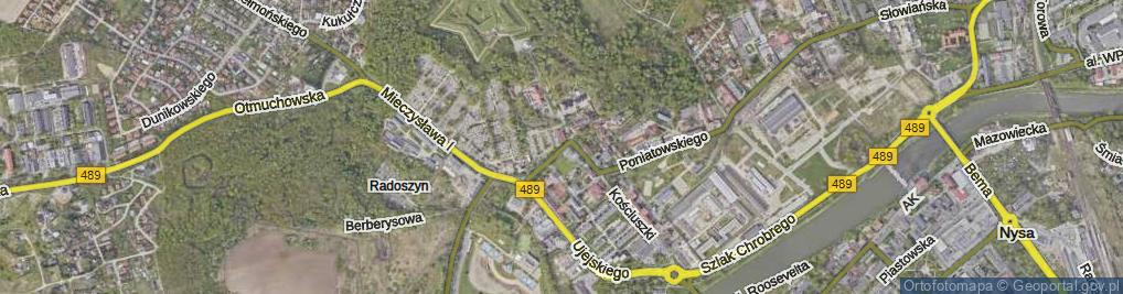 Zdjęcie satelitarne Józefa von Eichendorffa ul.