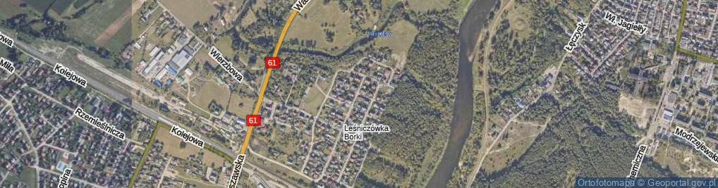 Zdjęcie satelitarne Jodłowa ul.