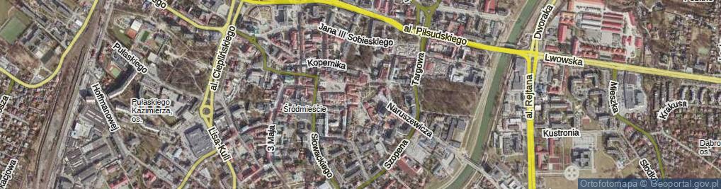 Zdjęcie satelitarne Joselewicza Berka, płk. ul.