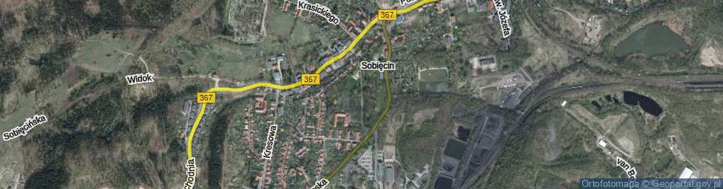 Zdjęcie satelitarne Jordana Henryka ul.