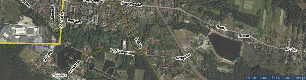 Zdjęcie satelitarne Jóźwiakowskiego Aleksandra ul.