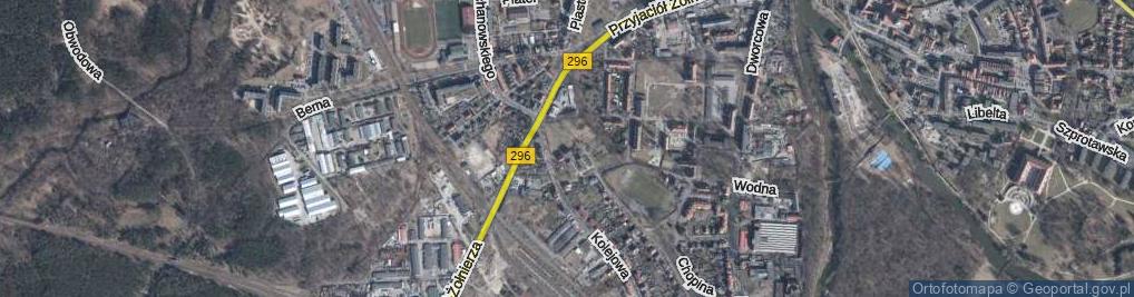 Zdjęcie satelitarne Joselewicza ul.