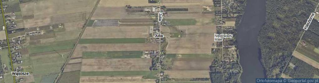 Zdjęcie satelitarne Julia ul.