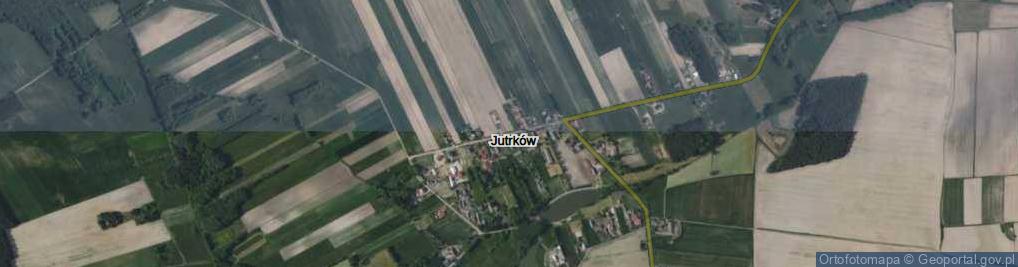 Zdjęcie satelitarne Jutrków ul.