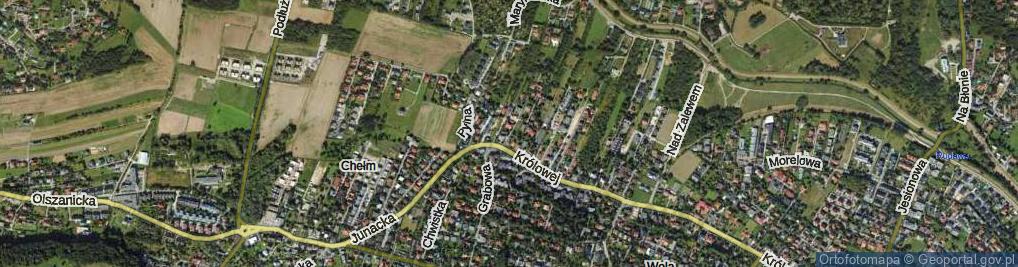 Zdjęcie satelitarne Jurowicza Jerzego ul.