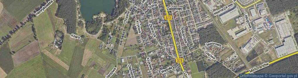 Zdjęcie satelitarne Jubilerska ul.