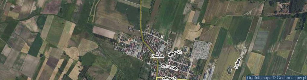 Zdjęcie satelitarne Juranda ul.