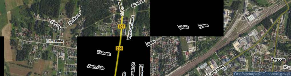 Zdjęcie satelitarne Julianny ul.