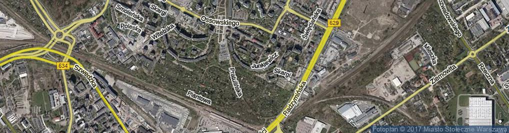 Zdjęcie satelitarne Junkiewicz Heleny ul.