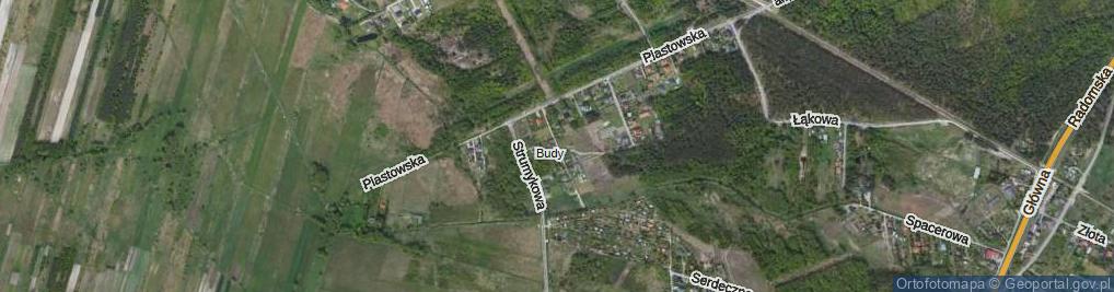 Zdjęcie satelitarne Kalinowa ul.