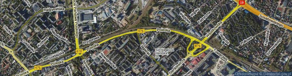 Zdjęcie satelitarne Kaszubska ul.