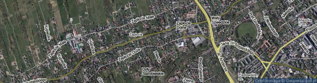 Zdjęcie satelitarne Kamieniec Podolski ul.