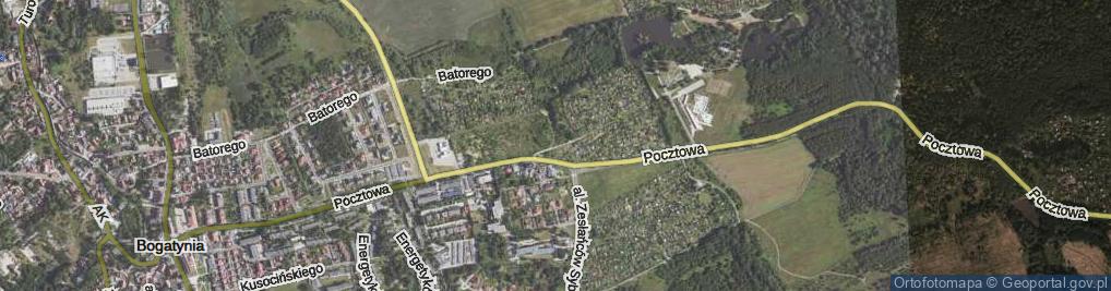 Zdjęcie satelitarne Kąpielowa ul.