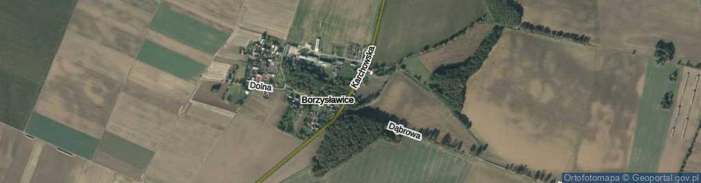 Zdjęcie satelitarne Karchowska ul.