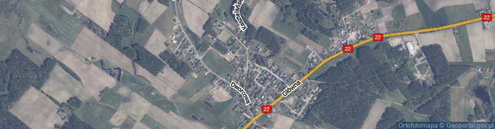 Zdjęcie satelitarne Kasztelańska ul.