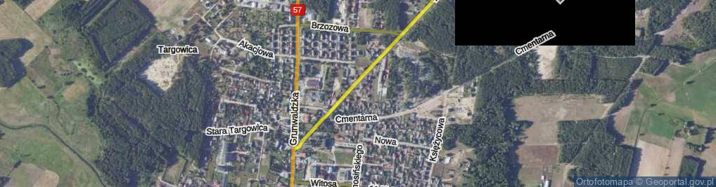 Zdjęcie satelitarne Karczewskiego Mieczysława, por. ul.