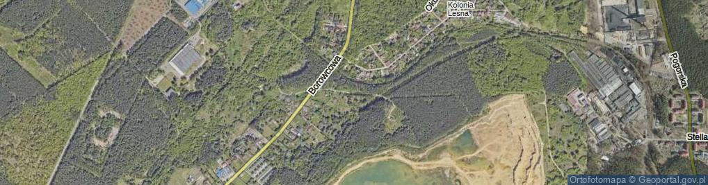 Zdjęcie satelitarne Kamienna ul.