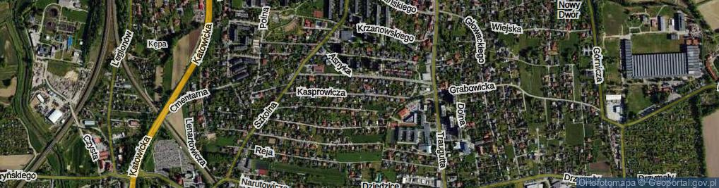 Zdjęcie satelitarne Kasprowicza Jana ul.