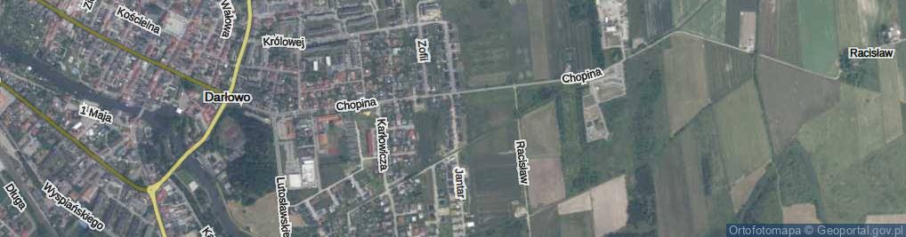 Zdjęcie satelitarne Kaczmarskiego Jacka ul.